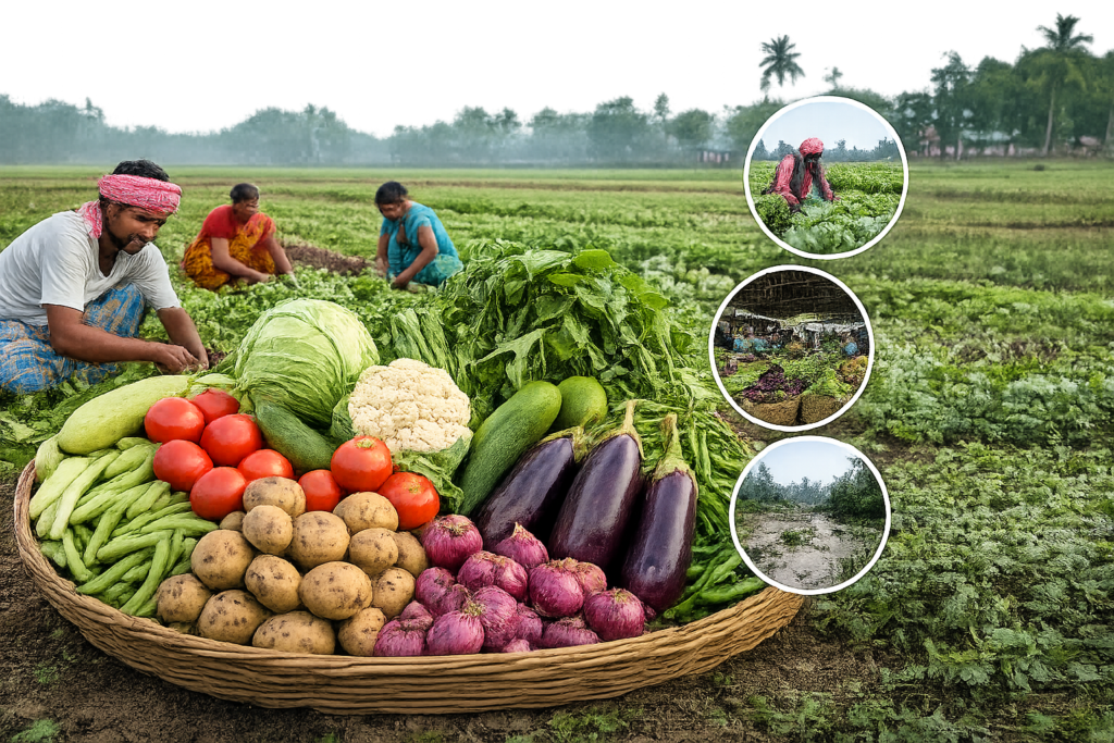 West Bengal Vegetable Production