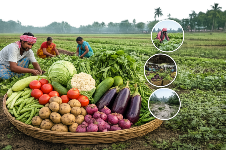 West Bengal Vegetable Production