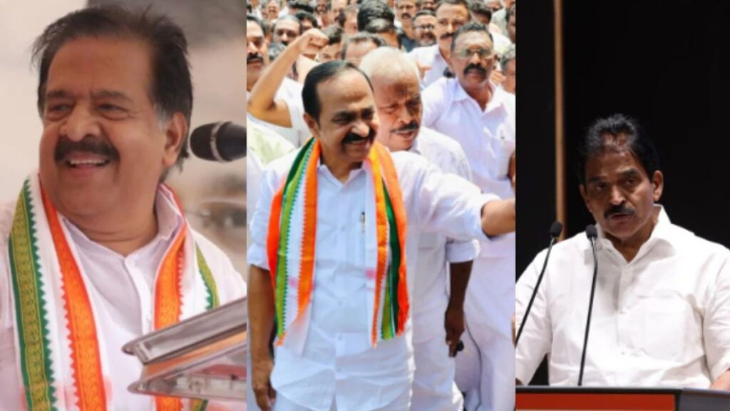 കോൺഗ്രസിൽ മുഖ്യമന്ത്രി തർക്കം കനക്കുന്നു; ഹൈക്കമാൻഡ് തീരുമാനമെന്നു ചെന്നിത്തല 4 Congress Kerala CM Dispute 2026