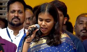 വിജയ് മന്ത്രിസഭയിൽ യുവ മുഖമായി എസ് കീർത്തന; തമിഴ്നാട്ടിൽ ശ്രദ്ധ നേടി 29-കാരി S Keerthana Minister