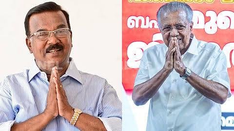 C Divakaran Pinarayi Vijayan
