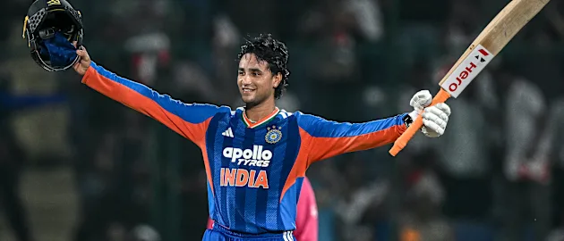 Abhishek Sharma Fastest T20 Century India Record
