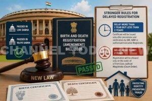 Birth and Death Registration Amendment Act Rules: ജനന-മരണ രജിസ്ട്രേഷൻ നിയമം ഒക്ടോബർ 1 മുതൽ കർശനമാകുന്നു; കാലതാമസത്തിന് കോടതി ഉത്തരവ് വേണം | സെപ്റ്റംബർ 17, 2026 - Channel Today News Birth and Death Registration Amendment Act Rules