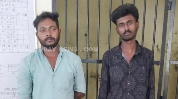 വന്യജീവി വേട്ടയോ അതോ രഹസ്യ ഇടപാടോ? ഇരുമ്പുപാലത്ത് ആനക്കൊമ്പ് വിൽക്കാനുള്ള നീക്കം തകർത്തു; രണ്ട് പ്രതികൾ അറസ്റ്റില്, കാർ കസ്റ്റഡിയിൽ 1 Kerala Ivory Smuggling Case