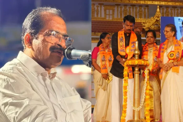 NC Mohanan Wife Sangh Parivar Allegation