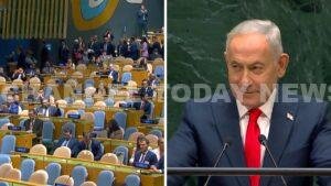 Netanyahu UNGA Speech Walkout 2026: യുഎൻ പൊതുസഭയിൽ നാണംകെട്ട് നെതന്യാഹു; കൂട്ടത്തോടെ ഇറങ്ങിപ്പോയി ലോകരാജ്യങ്ങൾ; ഭീരുക്കളെന്ന് വിളിച്ച് വിദ്വേഷ പ്രസംഗം | സെപ്റ്റംബർ 25, 2026 - Channel Today News Netanyahu UNGA Speech Walkout 2026