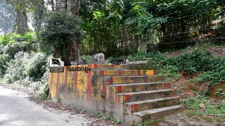 Anayirankal Elephant Temple Sankaranpandian Mettu roadside steps NH 85