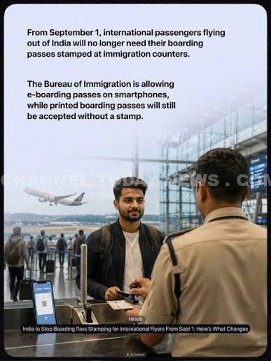 India Immigration Rules: വിമാനത്താവള ഇമിഗ്രേഷൻ ഇനി കൂടുതൽ എളുപ്പം; ബോർഡിങ് പാസ് സീൽ ഒഴിവാക്കി 3 India Immigration Rules